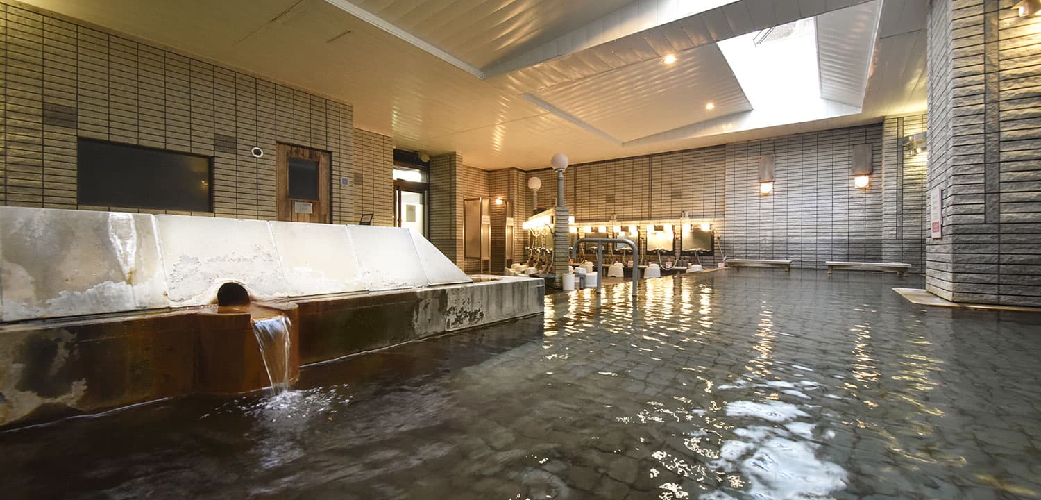 画像:源泉かけ流しの湯 花しづか